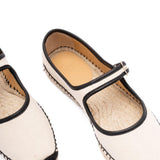 Espadrilles con fibbia in bianco Castañer - donna 