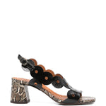 Sandali a smerlo in nero Chie mihara - donna 