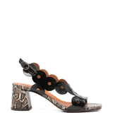Sandali a smerlo in nero Chie mihara - donna 