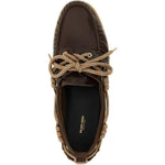 Mocassini con lacci in marrone Golden goose - uomo 
