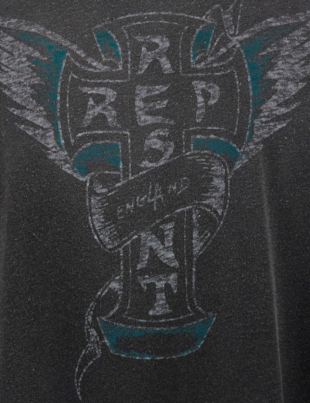 T-shirt con stampa grafica in nero Represent - uomo 
