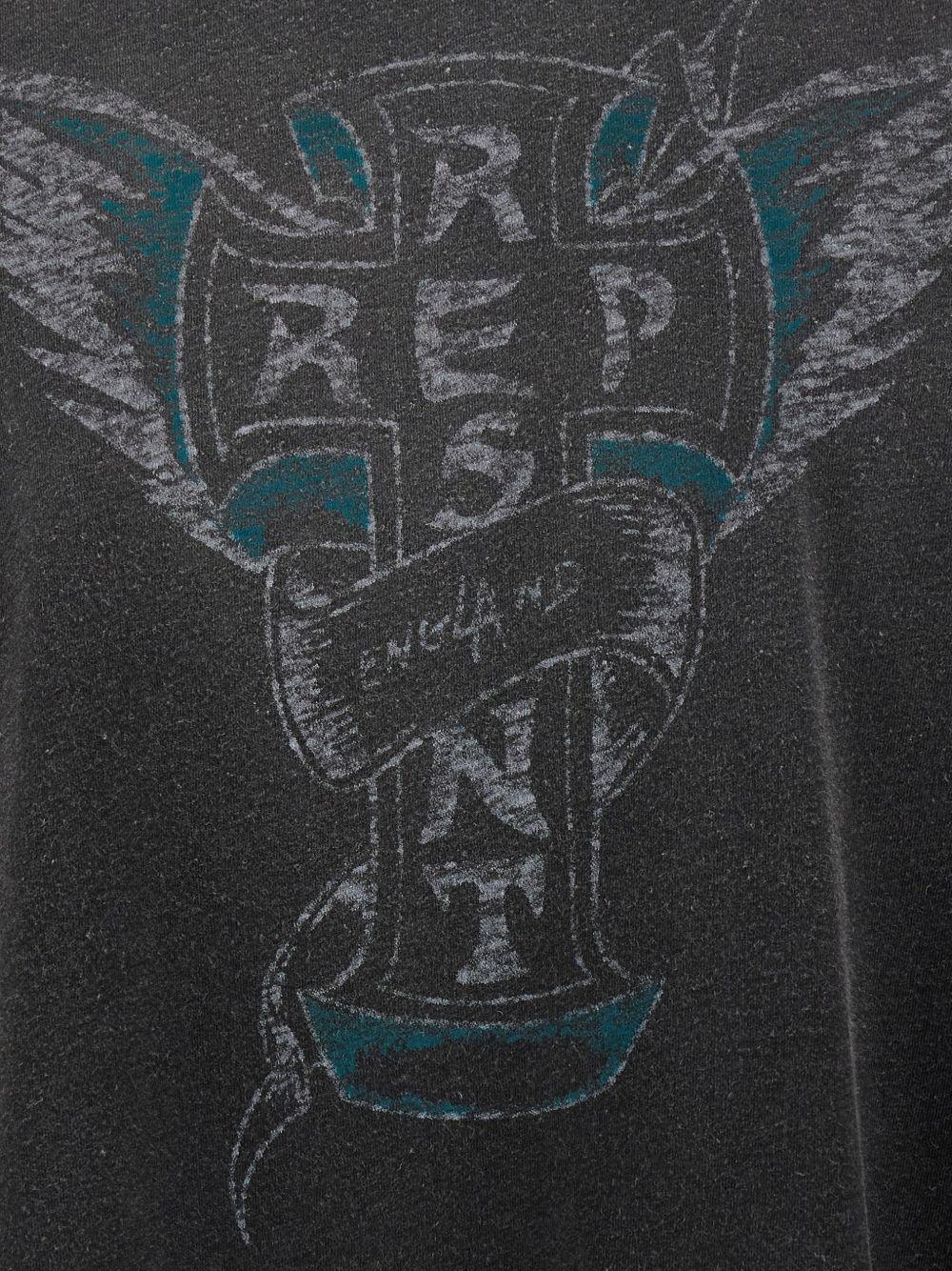 T-shirt con stampa grafica in nero Represent - uomo 