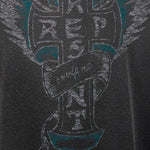 T-shirt con stampa grafica in nero Represent - uomo 