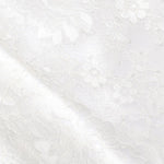 Blusa in pizzo in bianco 