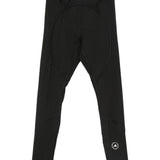 Leggings con logo in nero Adidas by stella mc cartney - donna 