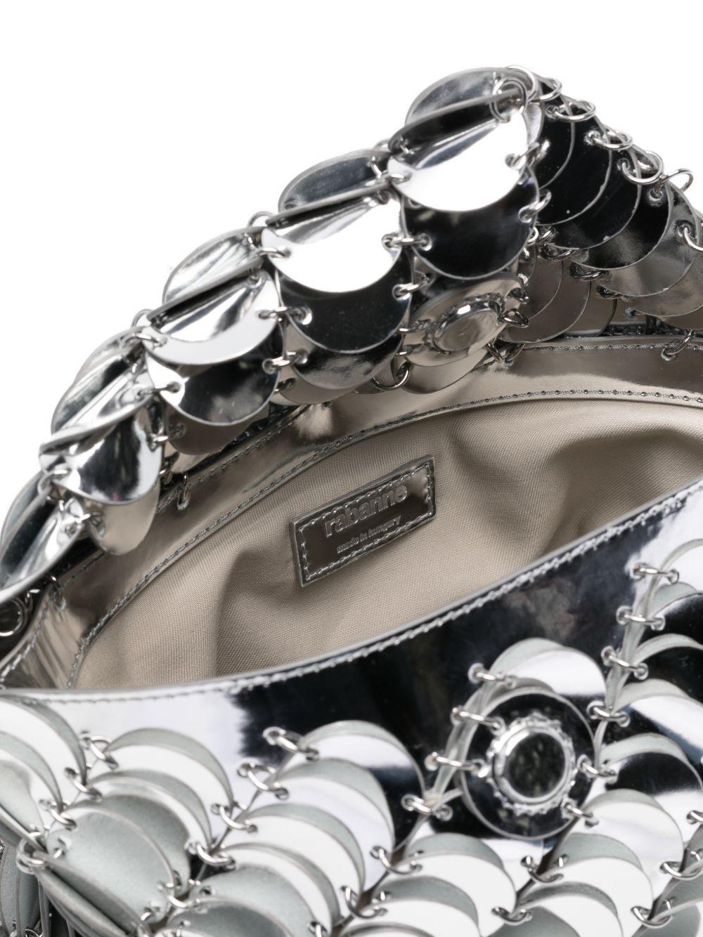 Borsa a spalla Paco night in argento  Rabanne - donna 