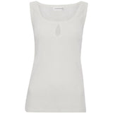 Canotta con dettagli in rosa Victoria beckham - donna 