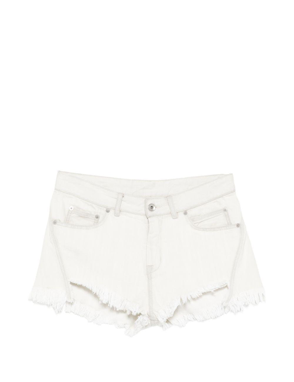 Shorts bias in bianco Rick owens - donna 