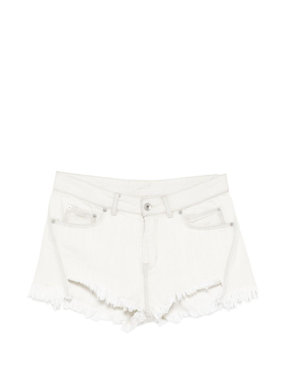Shorts bias in bianco Rick owens - donna 