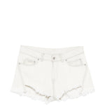 Shorts bias in bianco Rick owens - donna 