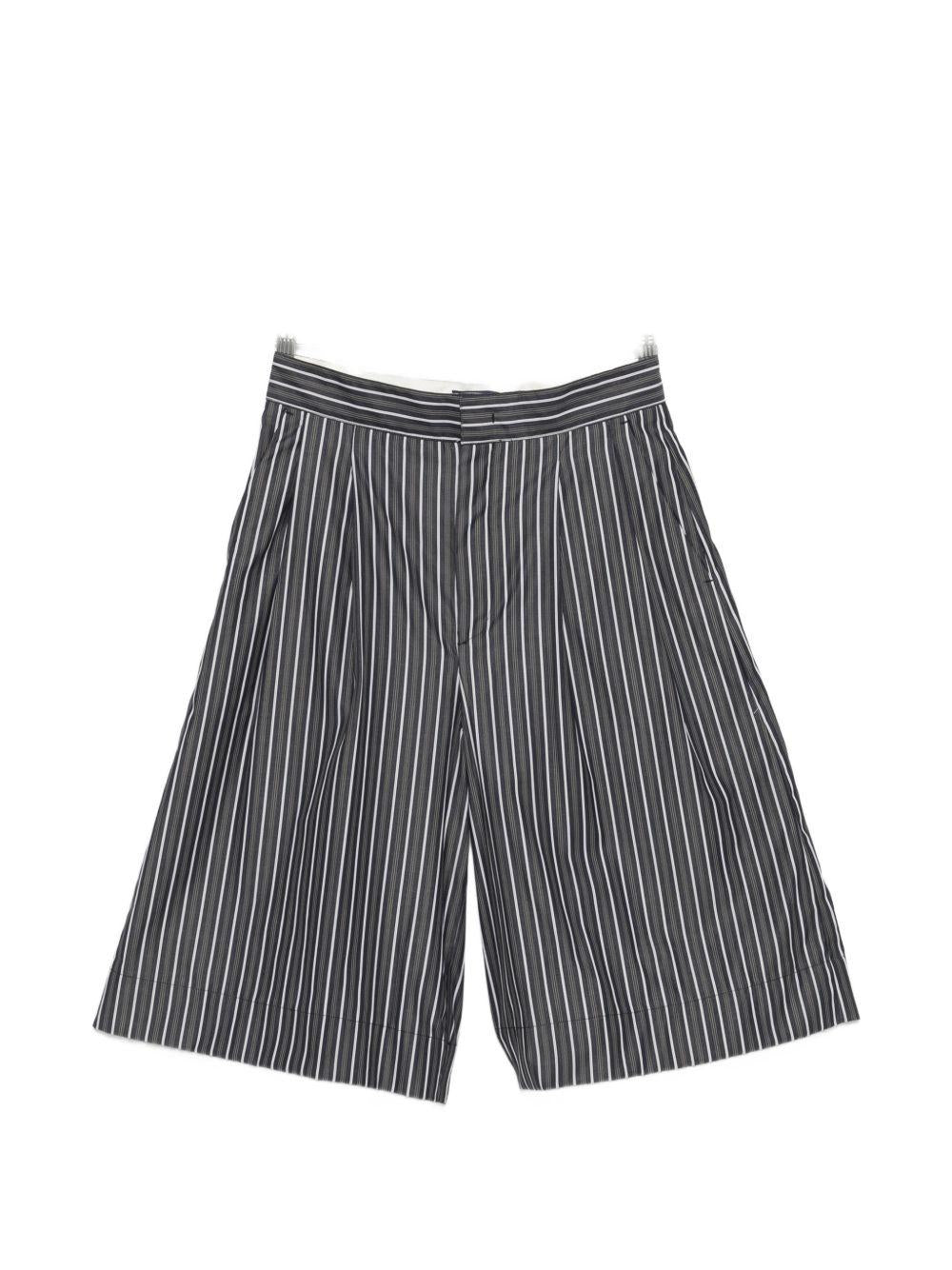 Shorts culottes a righe in grigio Soeur - donna 