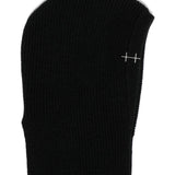Sciarpa con cappuccio pfos in nero Heliot emil - uomo 