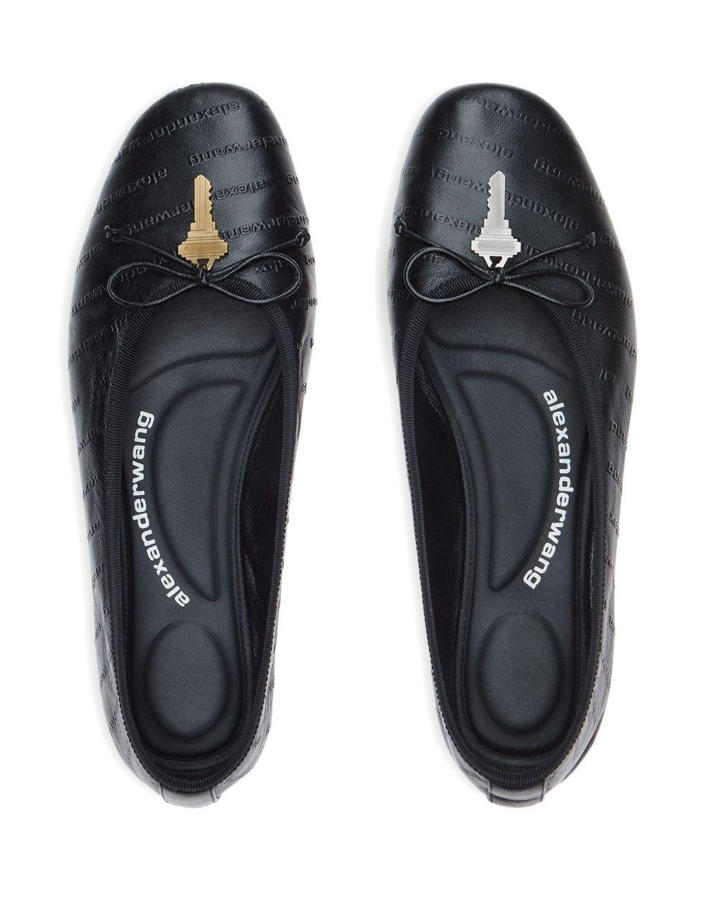 Ballerine con dettaglio chiave in nero Alexander Wang - donna 