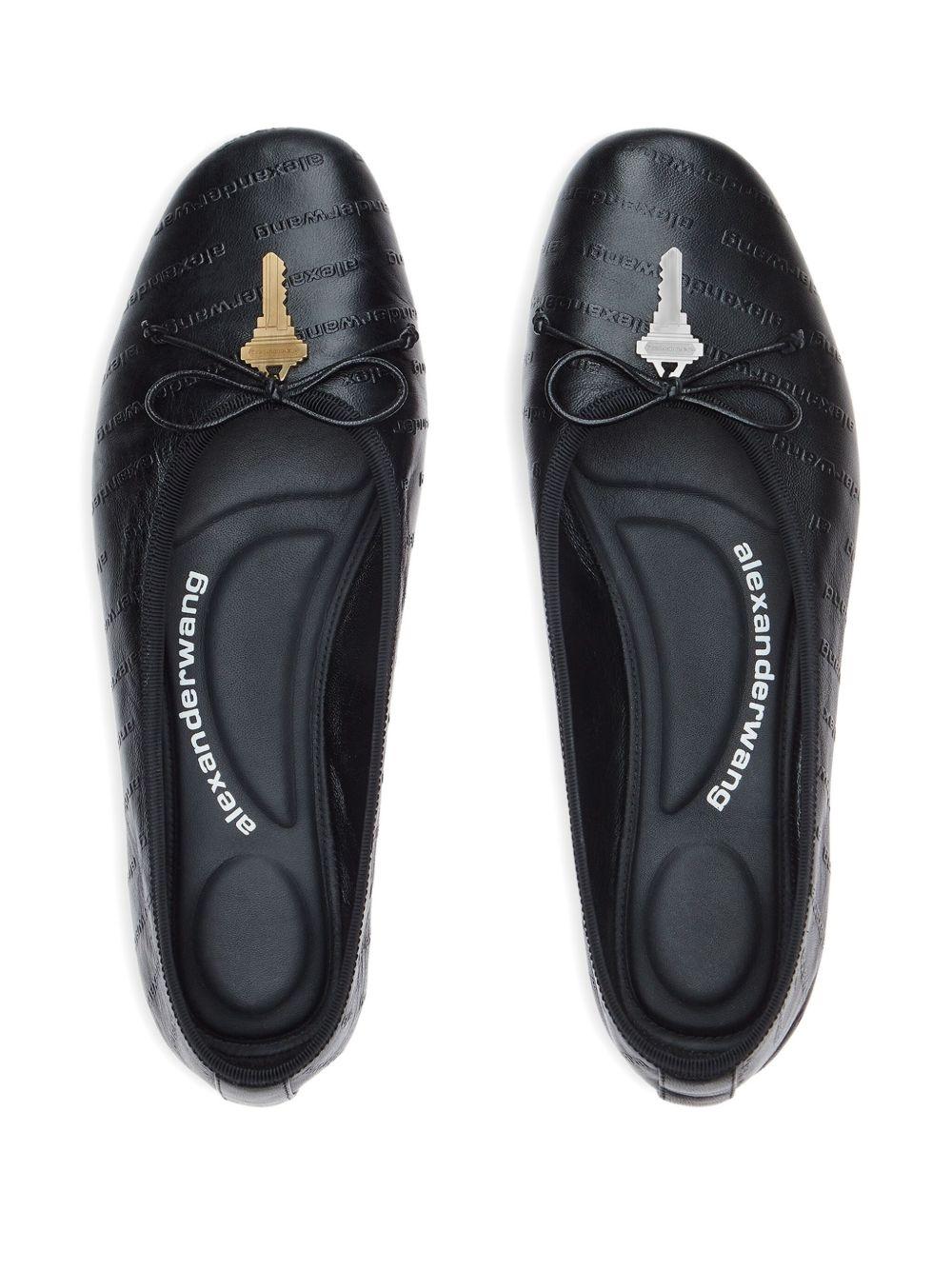 Ballerine con dettaglio chiave in nero Alexander Wang - donna 