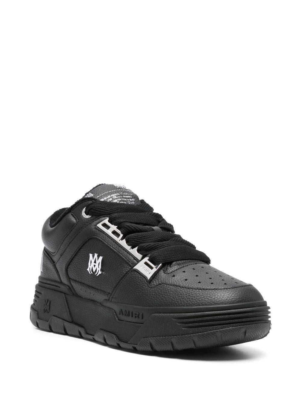 Sneakers in pelle con logo 