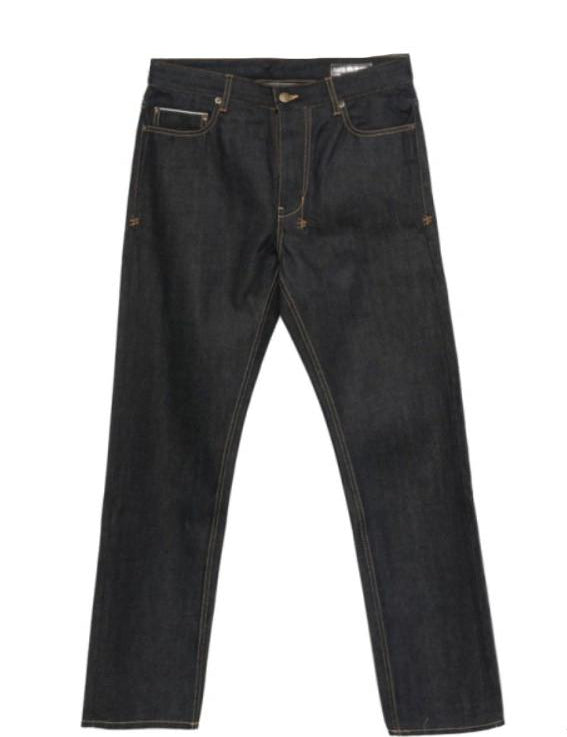 Jeans con cuciture a contrasto in blu Ksubi - uomo 