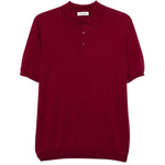Polo a maniche corte in rosso Kangra - uomo 
