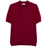 Polo a maniche corte in rosso Kangra - uomo 