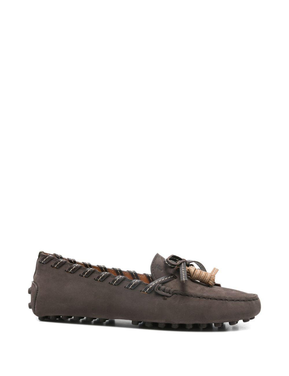 Mocassini in pelle in marrone Tod's - donna 