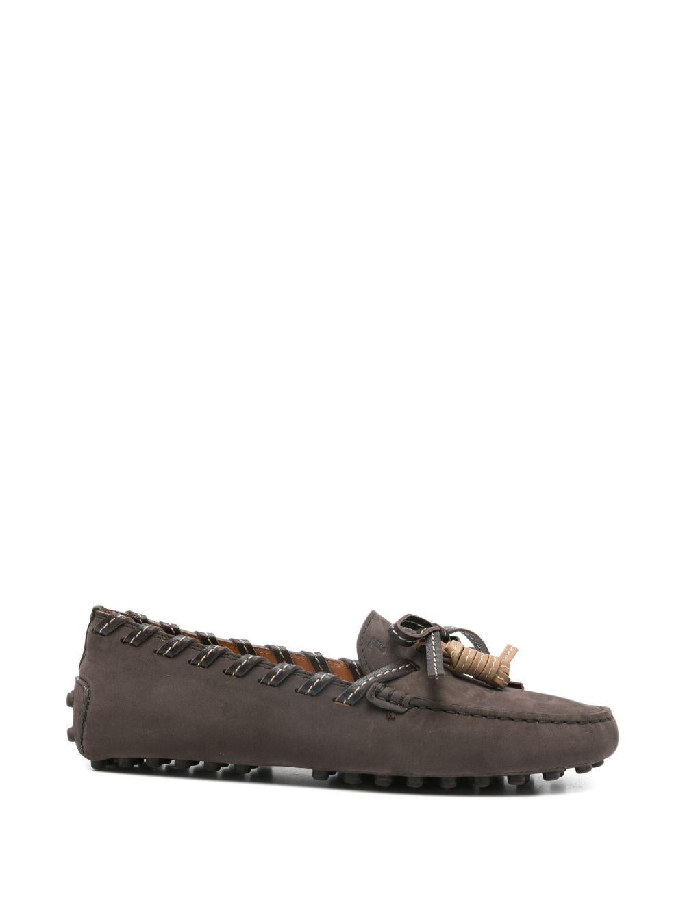 Mocassini in pelle in marrone Tod's - donna 