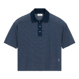 Polo Ami de Coeur in blu Ami paris - uomo 