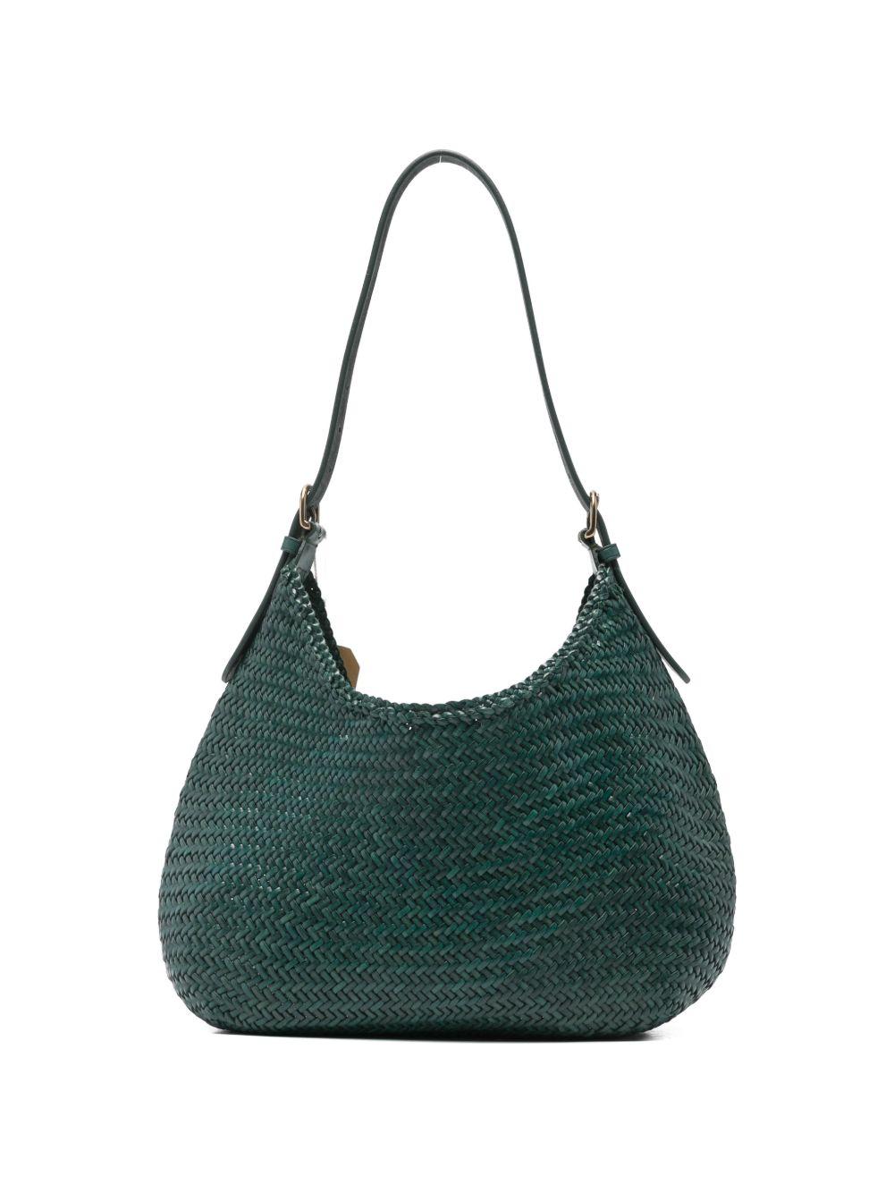 BORSA A SPALLA LUNA MEZZA IN VERDE FORESTA - DONNA 