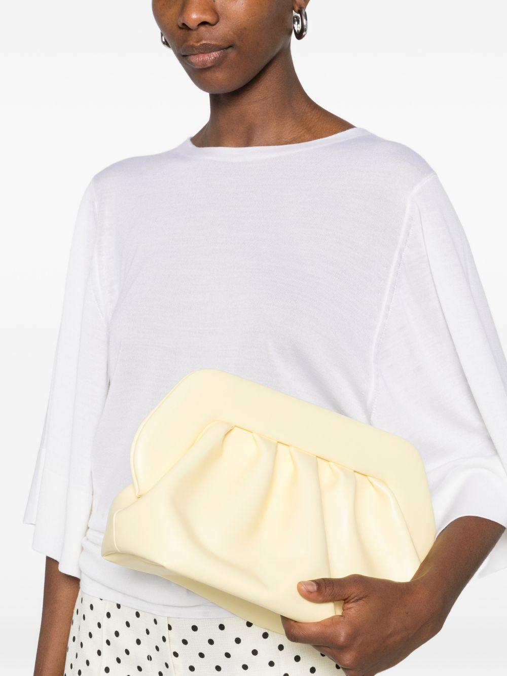 Clutch bios in giallo burro Themoirè - donna 