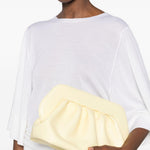 Clutch bios in giallo burro Themoirè - donna 