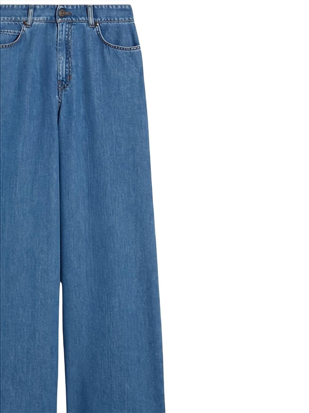 Jeans con bottoni in blu Maxmara weekend - donna 