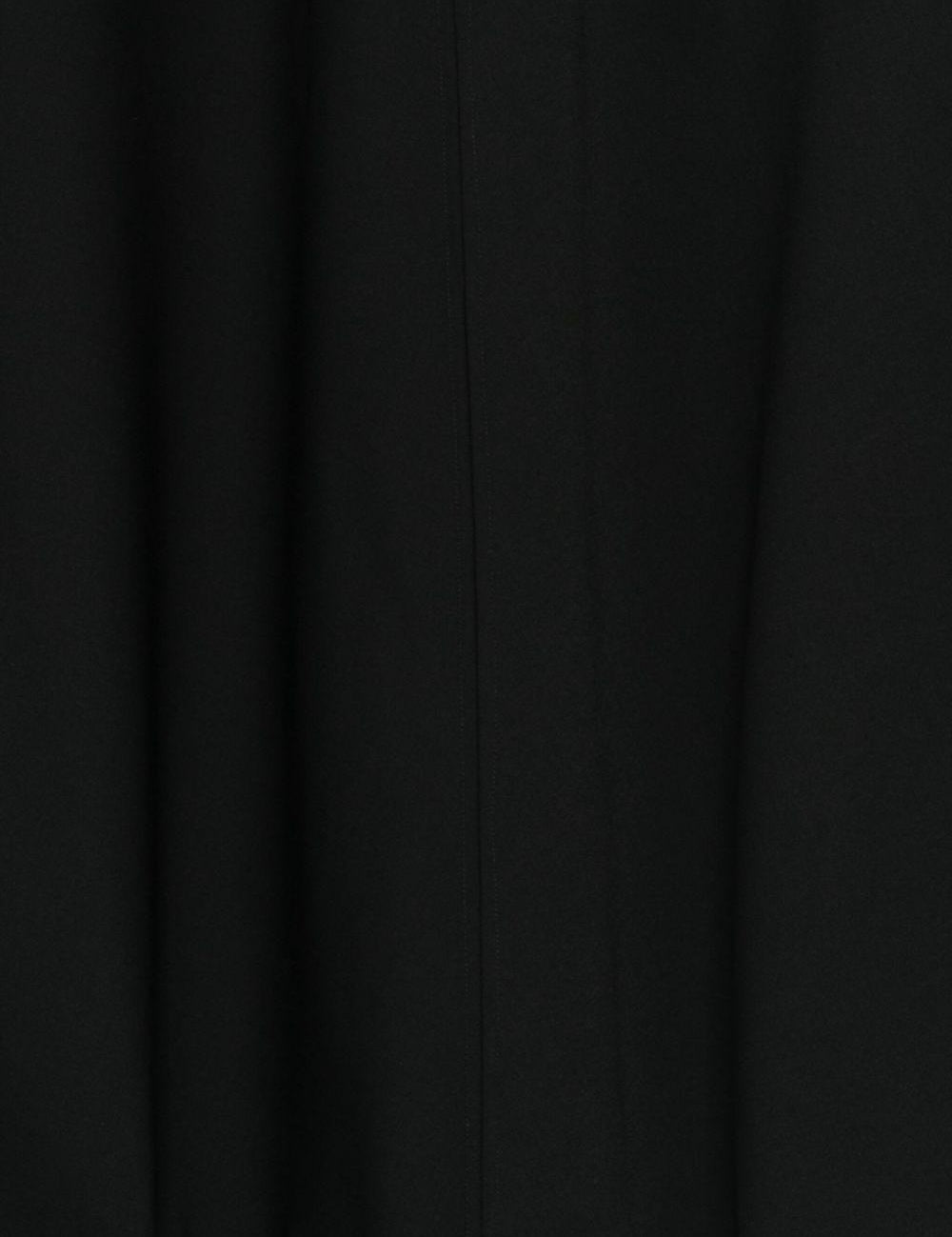 Gonna midi a pannelli Celeste in nero Entire studios - donna 