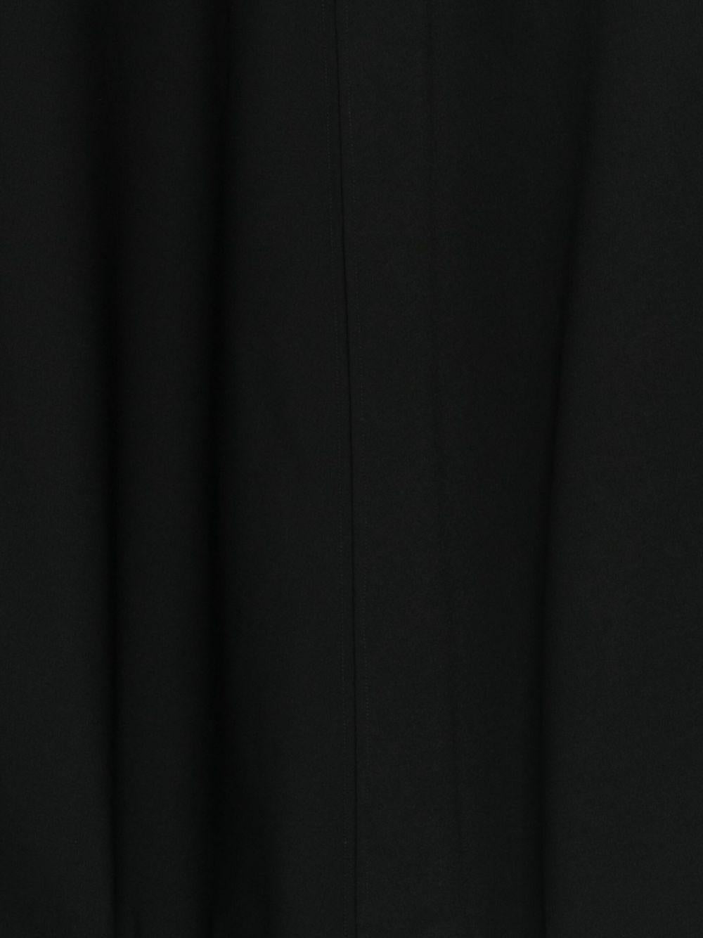 Gonna midi a pannelli Celeste in nero Entire studios - donna 