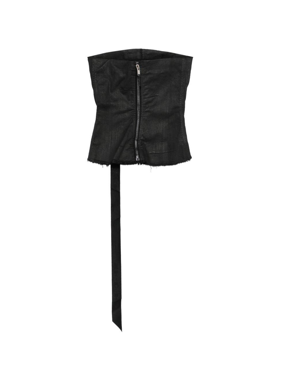 Top bustier in nero Rick owens drkshdw - donna 