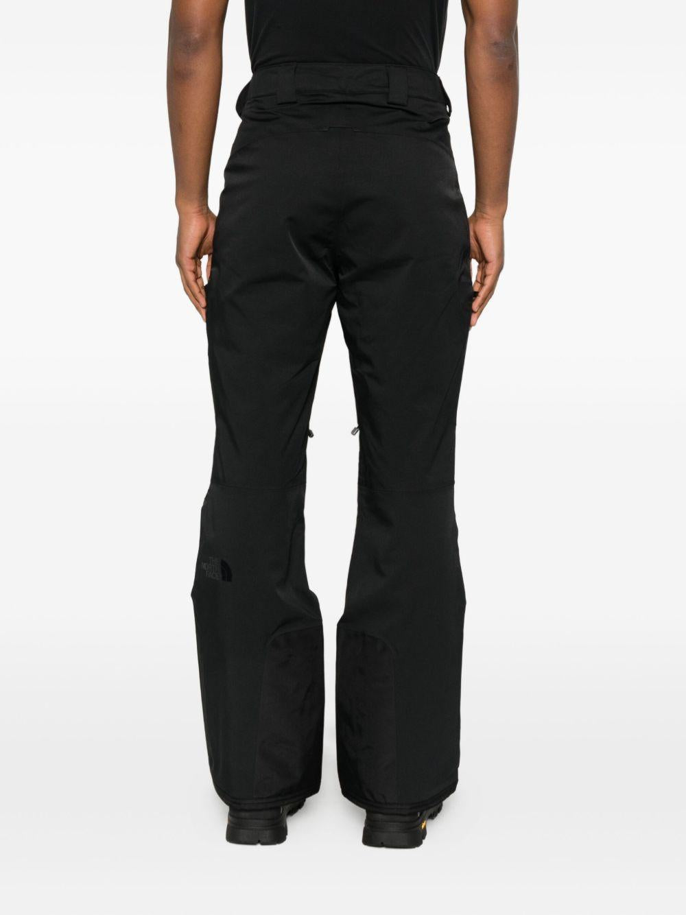 Pantaloni con zip da neve in nero The north face - uomo 