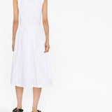 Abito Sunday midi in bianco 