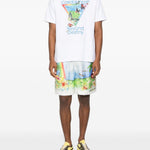 Pantaloncini stampati aloha in multicolore Casablanca - uomo 