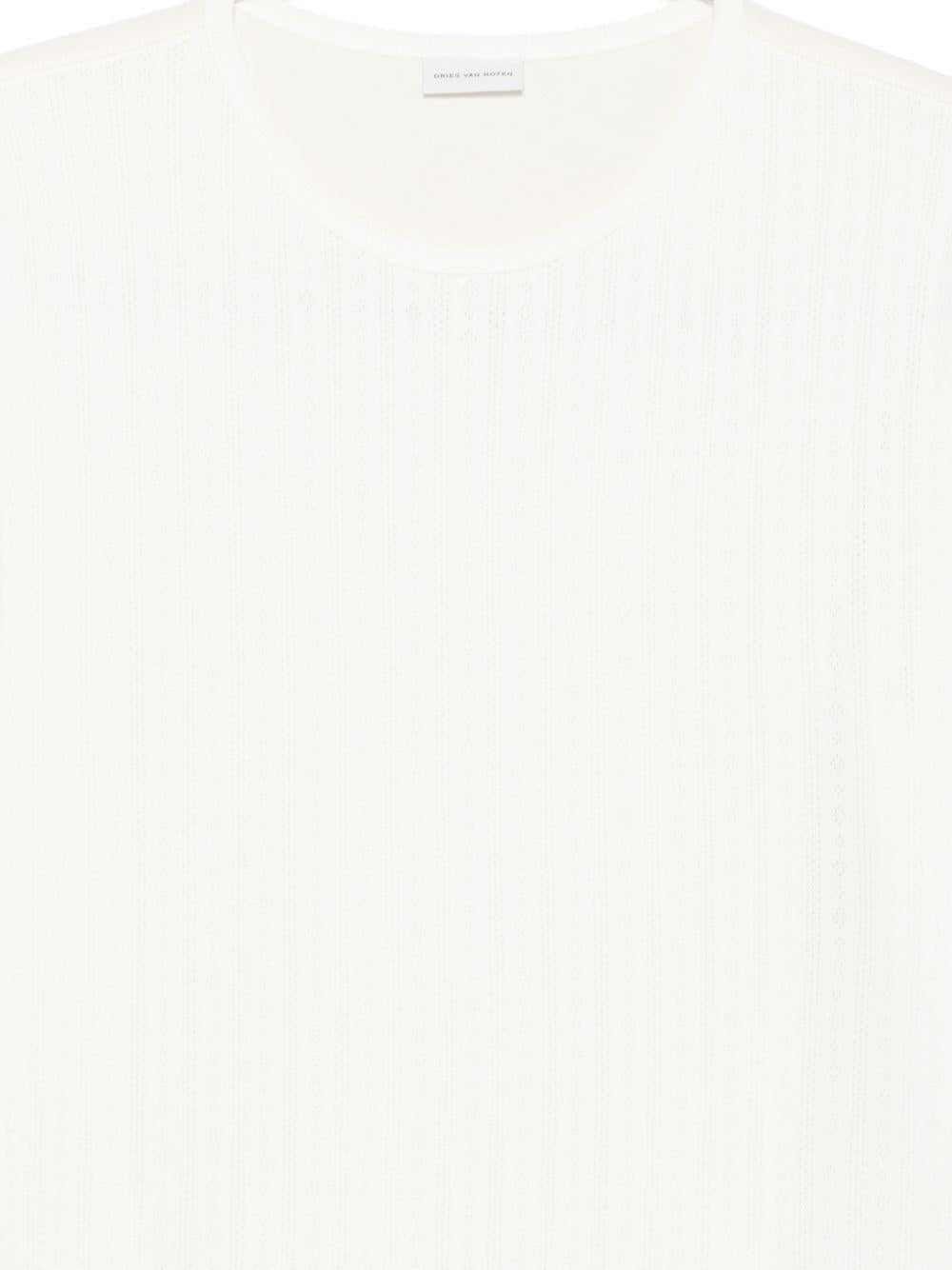 T-shirt a maniche corte hertz in bianco 
