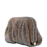 Clutch Venus piccola con cristalli multicolor Benedetta Bruzziches - donna 