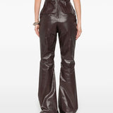 Pantaloni Dirt Bolan in marrone Rick Owens - donna 