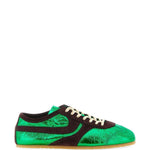 Sneakers in pelle  in verde Dries van noten - donna 