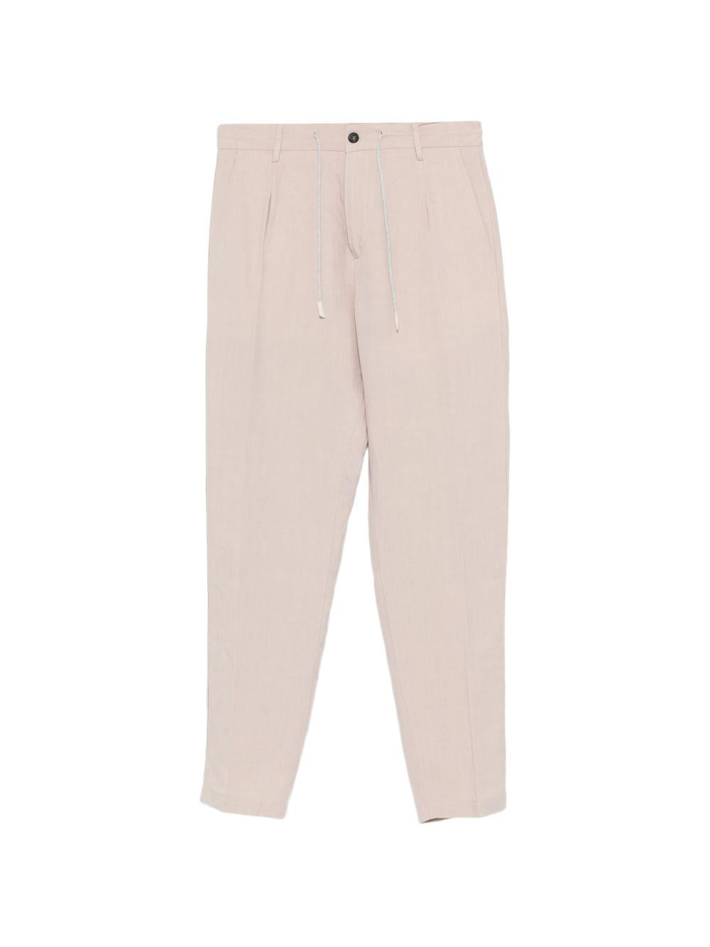 Pantaloni con coulisse in rosa Eleventy - uomo 
