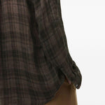Camicia Above a quadri in marrone Our Legacy  - uomo 