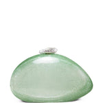 Borsa clutch rigida ariel in verde Benedetta bruzziches - donna<BR/> 