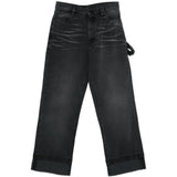 Jeans con risvolto in grigio Simone rocha - uomo 