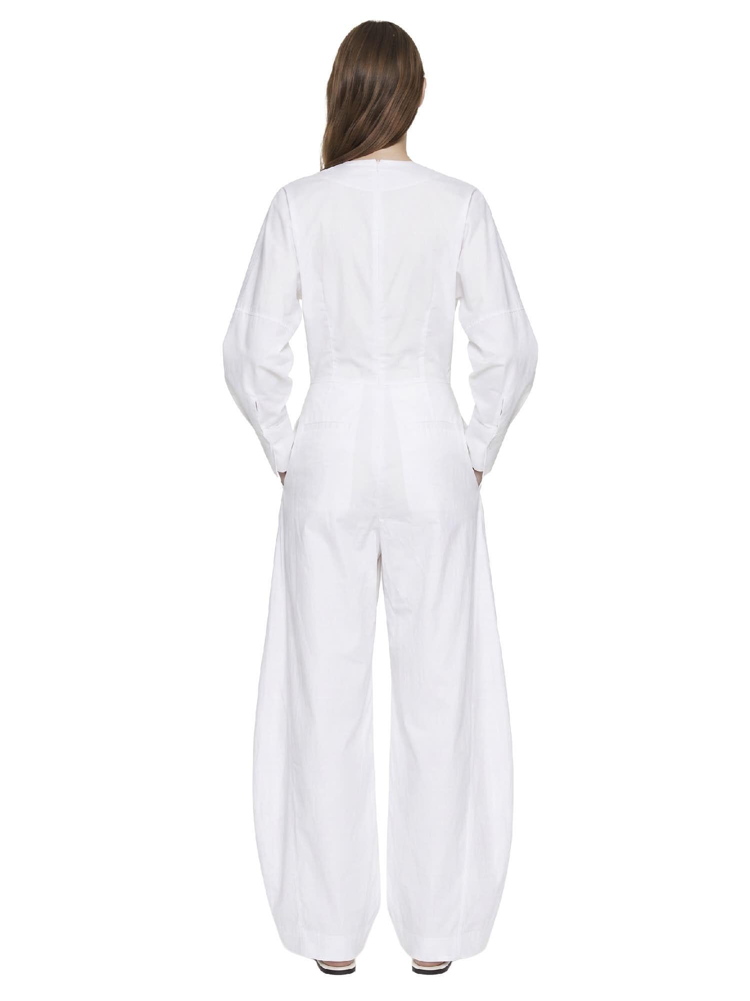Tuta a maniche lunghe drew in bianco Th Latest - donna 