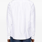 Camicia con stampa monogram in bianco Casablanca - uomo 