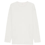 T-shirt a manica lunga in bianco Lemaire - uomo 