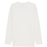 T-shirt a manica lunga in bianco Lemaire - uomo 