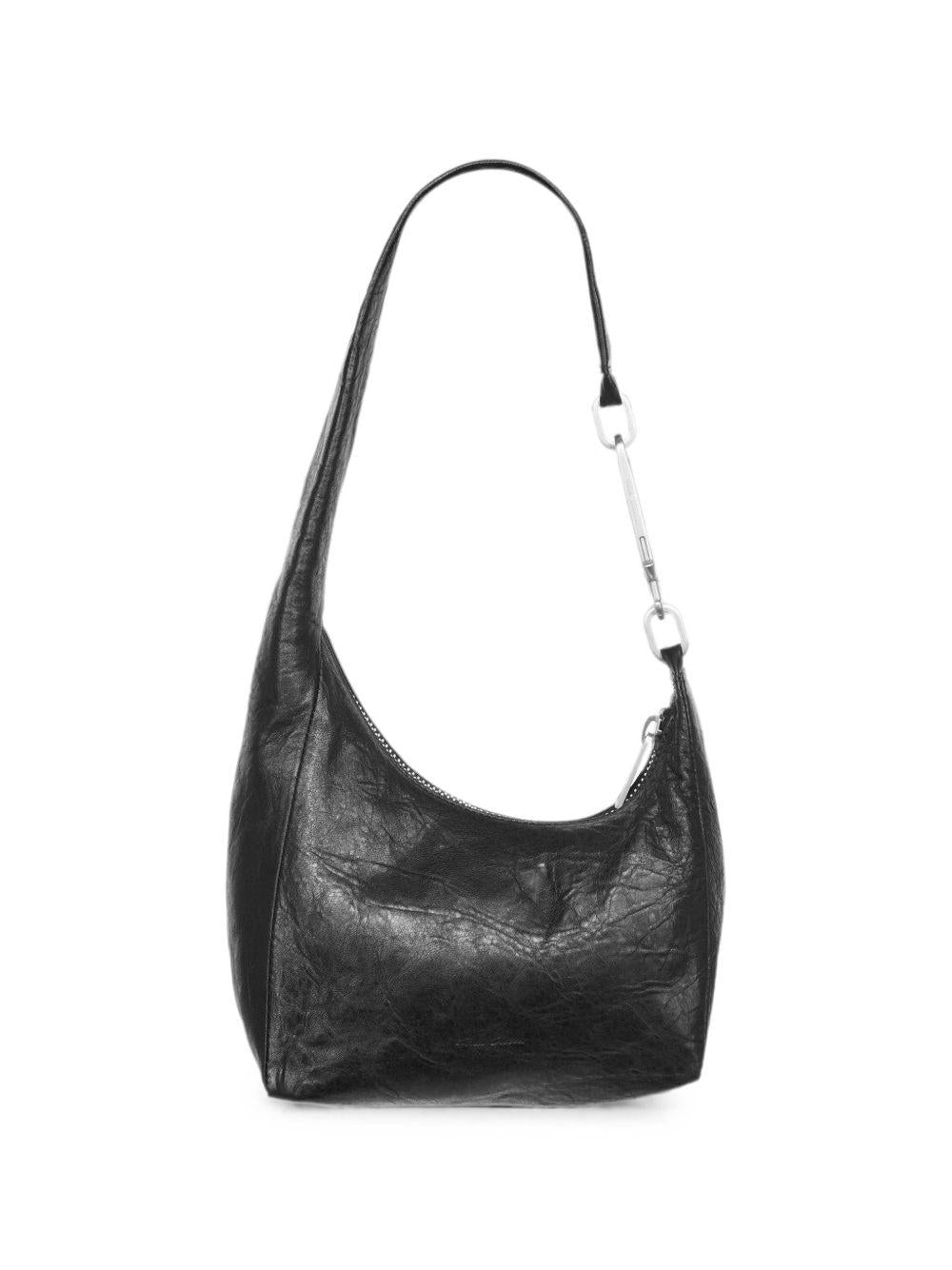 Borsa a spalla disco gemini in nero 