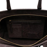 Borsa a spalla in pelle scamosciata marrone Benedetta Bruzziches - donna 