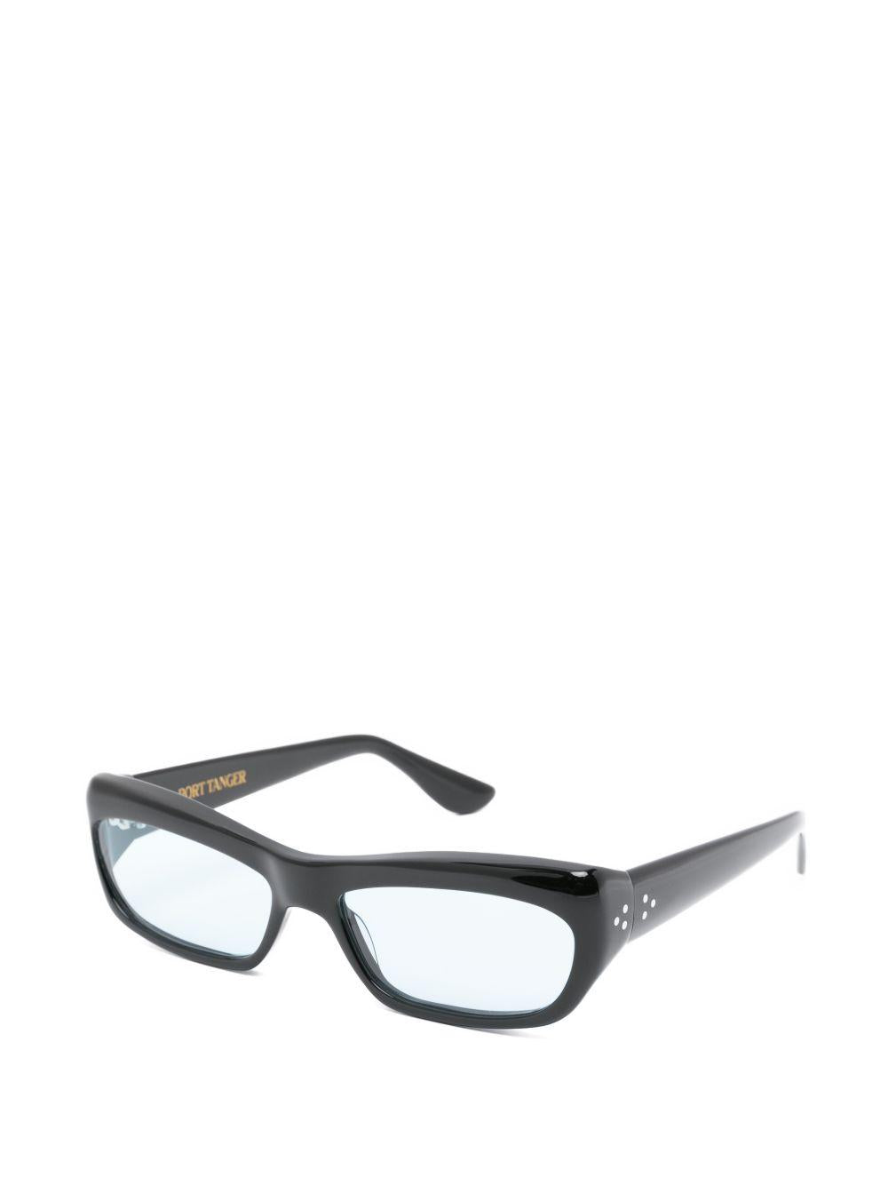 Occhiali geometrici isa in nero Port tanger - unisex 
